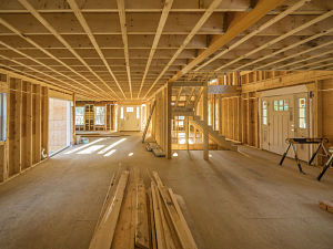 interior framing and structural support
